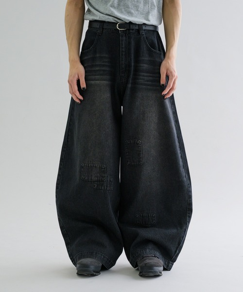 LGB パッチワーク ペイント デニム サイズ28 LGB パッチワーク ペイント デニム サイズ28 LGB パッチワーク