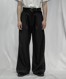 パンツ Toironier/トワロニエ/STA-P 2Tuck Side Tuck Pants メンズ｜ZOZOTOWN Yahoo!店