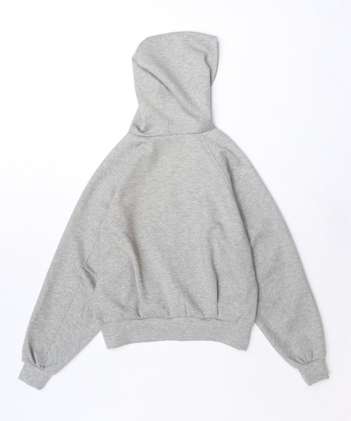 MAISON SPECIAL◆ジップパーカー/FREE/ポリエステル/BLK/21241415314 MAISON SPECIAL パーカー 「UNISEX」BOROBORO Sweat Prime-Over