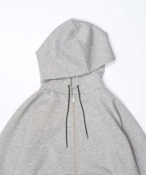 MAISON SPECIAL◆ジップパーカー/FREE/ポリエステル/BLK/21241415314 MAISON SPECIAL パーカー 「UNISEX」BOROBORO Sweat Prime-Over