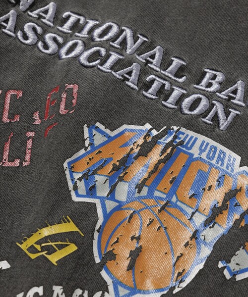 NBA tシャツ NBA/エヌビーエー ランダム チーム バックロゴTEE メンズ