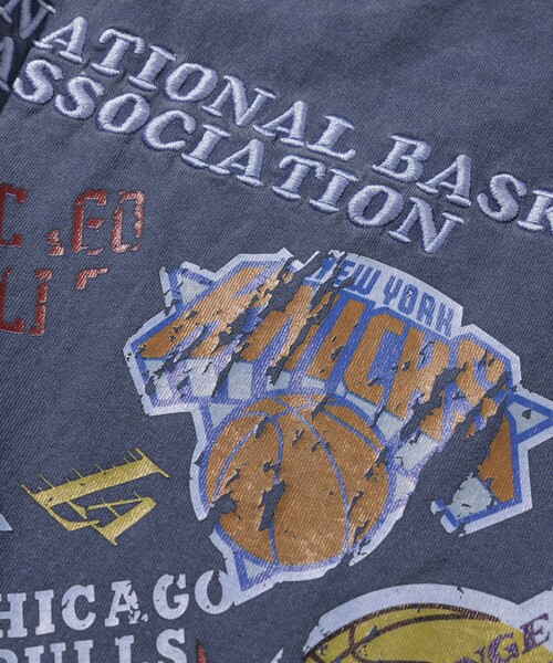 NBA tシャツ NBA/エヌビーエー ランダム チーム バックロゴTEE メンズ
