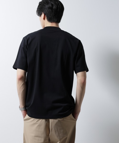 NANO universe（ナノ・ユニバース） tシャツ ジャケT(R) クルーネック