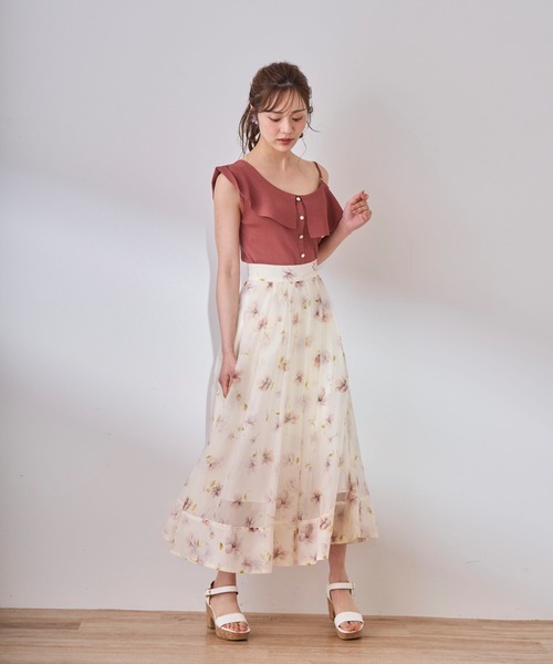 ANTONI&ALISON 花柄スカート 楽天市場】再入荷予定有!花柄 ロングスカート スカート