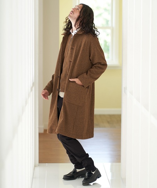 「CAMBIO」 コート X-LARGE ネイビー メンズ_画像6