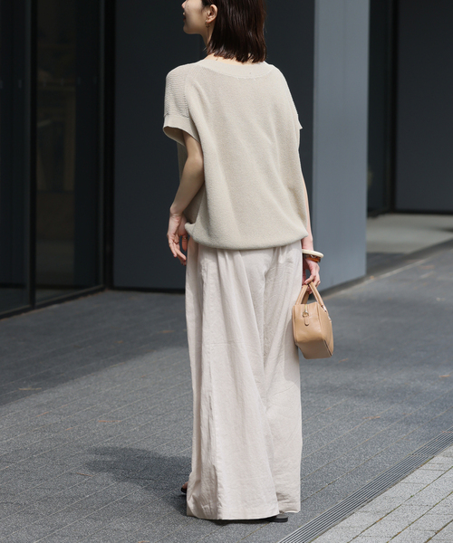 JOURNAL STANDARD relume パンツ 「追加」リネンコットンワイド