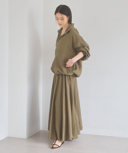 新品　FurFur シアーサーキュラースカート シアーフリルスカート(ロングスカート)｜ボトムス｜FURFUR
