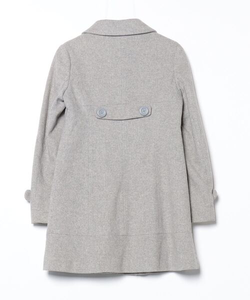「INTERPLANET」 ステンカラーコート 38 グレー レディース_画像2