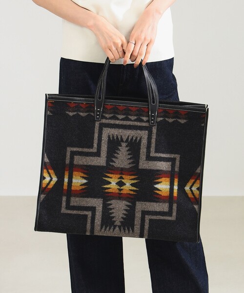 トートバッグ A VACATION / PENDLETON HARDING WILLA TANK トートバッグ レディースの画像