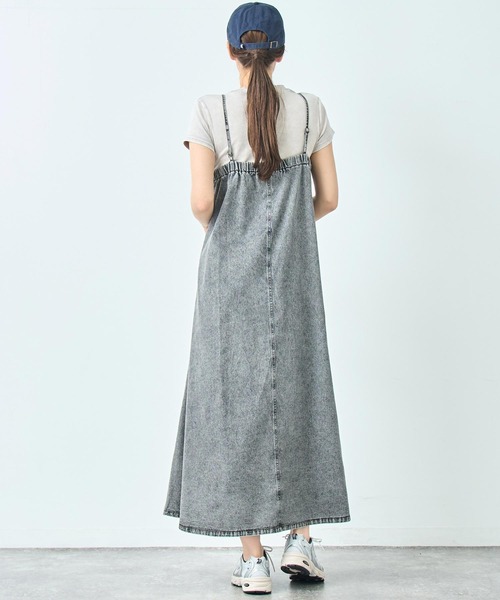 ANAP（アナップ） ワンピース デニム フレアワンピース : ZOZOTOWN