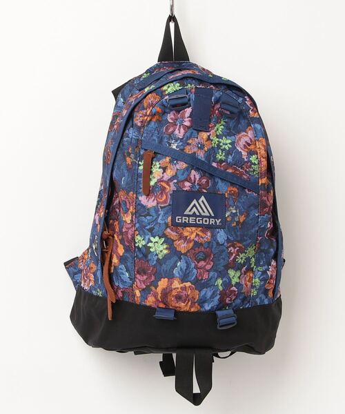グレゴリー　リュック　花柄 中古・古着通販】GREGORY (グレゴリー) 花柄DAY PACK ブルー