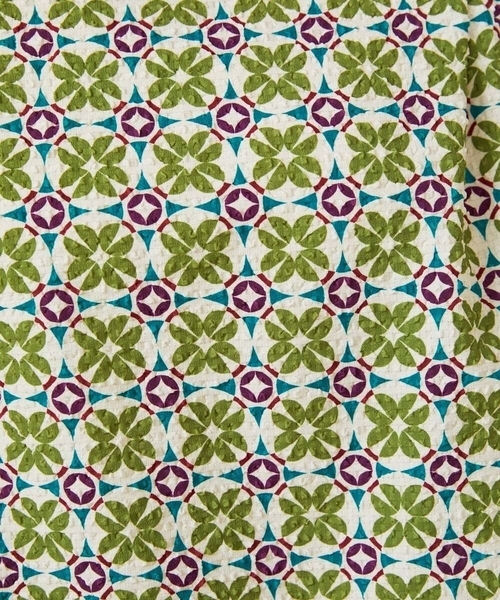 Jocomomola（ホコモモラ） ブラウス シャツ Callle de la Ruda 幾何柄