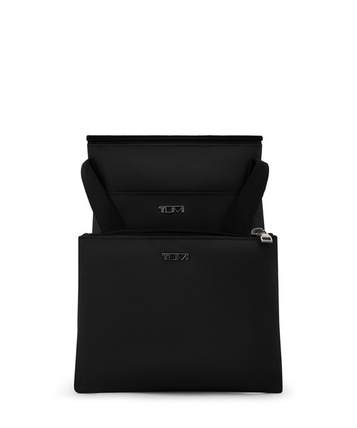【2日間限定価格】新品未使用 TUMI トラベルキット 黒 ナイロン レザー ハンギング・トラベル・キット（02203191） | TUMI