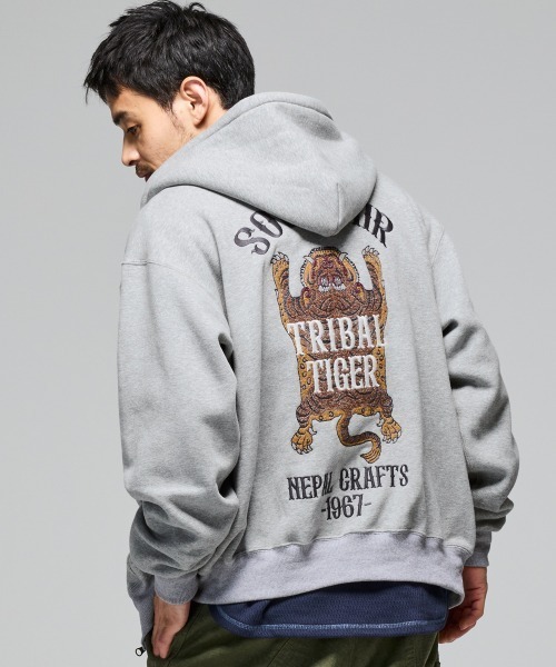 KRIFF MAYER（クリフメイヤー） パーカー 「裏起毛」スーベニア刺繍