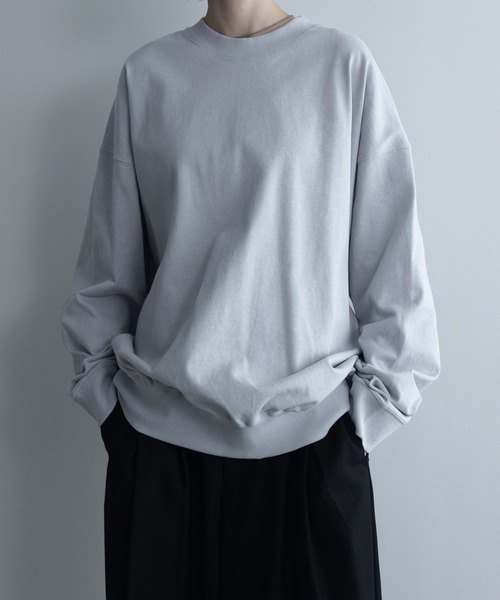 remer トレーナー スウェット loose basic sweat long Tee / ルーズ