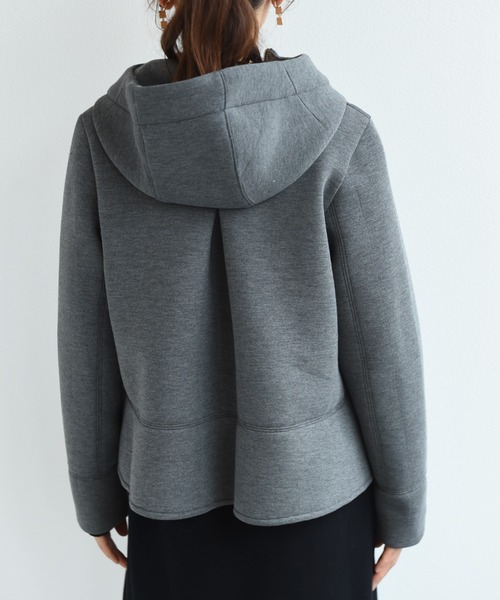 「INTERPLANET」 ダウンジャケット FREE チャコールグレー レディース_画像6