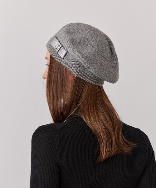 Chapeau d' O Ribbon TH Beret | 57.5cm(75) BLACK (01