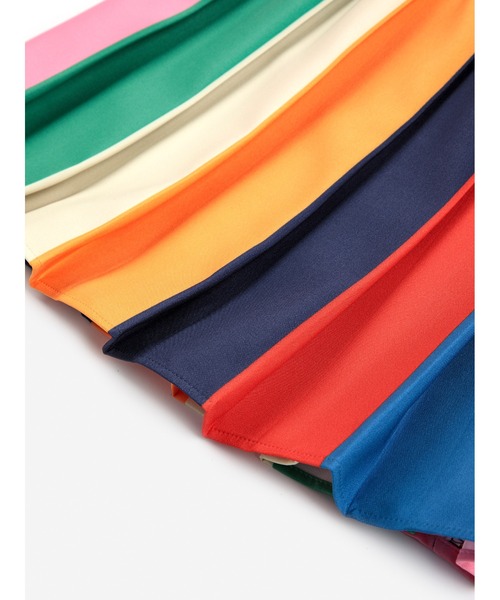 BOBO CHOSES（ボボショーズ） スカート Bobo Color block pleated