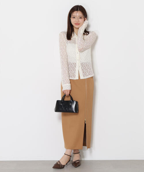 PROPORTION BODY DRESSING スカート サイドファスナータイト