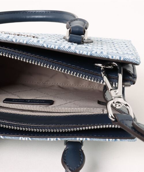 【美品】MICHAEL KORS ブルー 2WAYバッグ MICHAEL KORS 「MICHAEL KORS」 2WAYバッグ - ブルー レディース