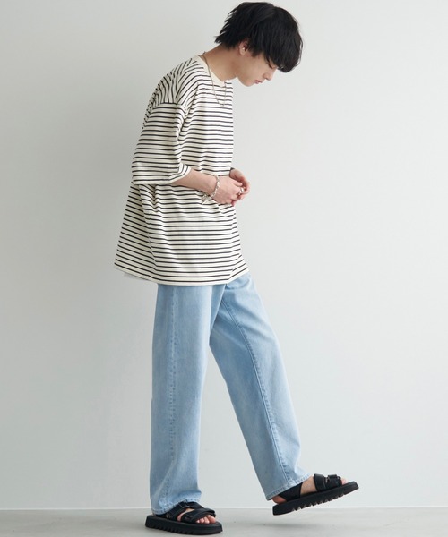 「WYM LIDNM」 半袖Tシャツ L ブラック メンズ