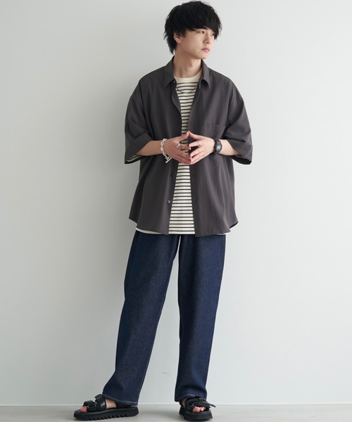 「WYM LIDNM」 半袖Tシャツ L ブラック メンズ