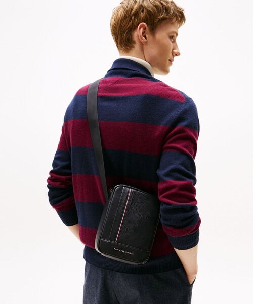 TOMMY HILFIGER ウエストポーチ セントラルミニリポーターバッグ