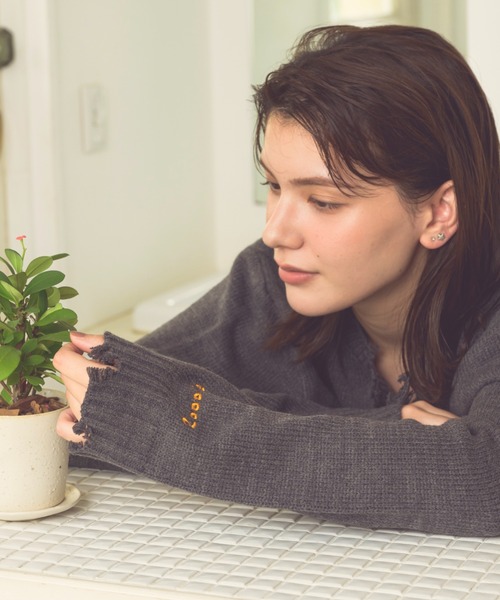 Zooodle セーター ニット Damaged Crewneck Knit - ダメージクルー