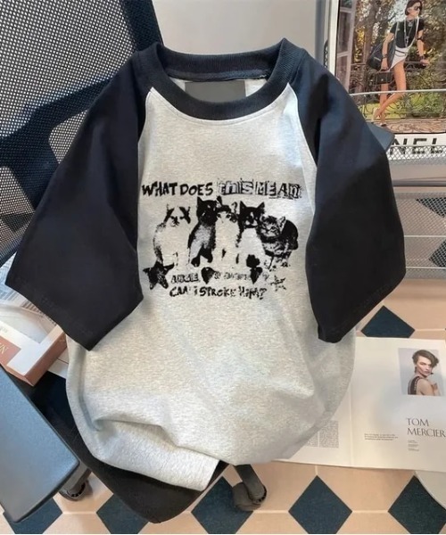 「DEVICE」 半袖Tシャツ FREE ブラック系その他2 レディース_画像6