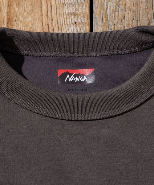 tシャツ NANGA/ナンガ 別注 neo-PRO スピンドル バックプリント ロングスリーブTシャツ/日本製/遮熱/UVカット/吸水速乾/リラックス | NANGA | 13