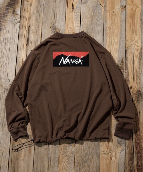 tシャツ NANGA/ナンガ 別注 neo-PRO スピンドル バックプリント ロングスリーブTシャツ/日本製/遮熱/UVカット/吸水速乾/リラックス | NANGA | 18