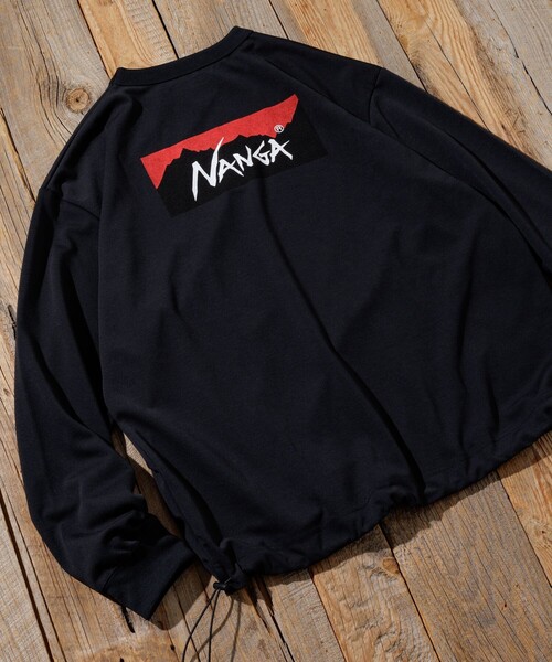 tシャツ NANGA/ナンガ 別注 neo-PRO スピンドル バックプリント ロングスリーブTシャツ/日本製/遮熱/UVカット/吸水速乾/リラックス | NANGA | 20