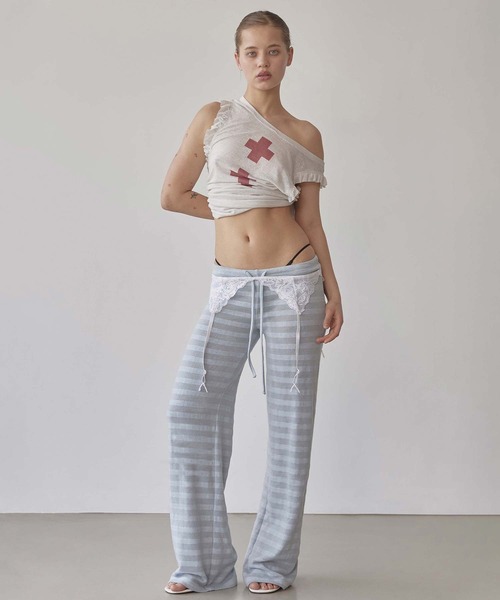 SCULPTOR パンツ Couch Potato Fuzzy Pants レディース