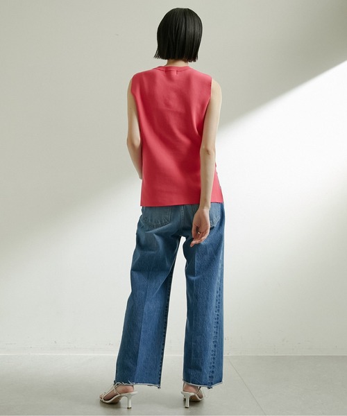 「GALLARDAGALANTE」 加工デニムパンツ 1 ブラック レディース