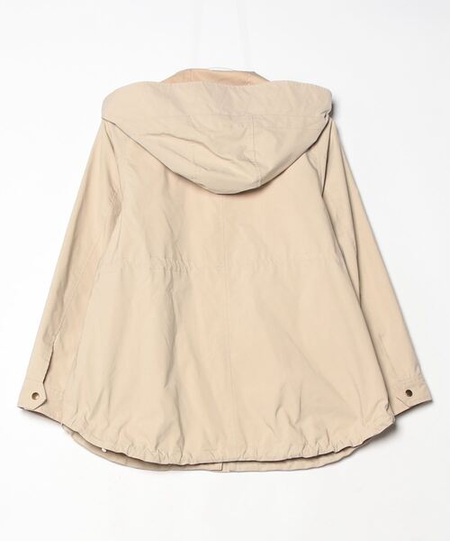 「SLOBE IENA」 ジップアップブルゾン 36 ベージュ レディース_画像2