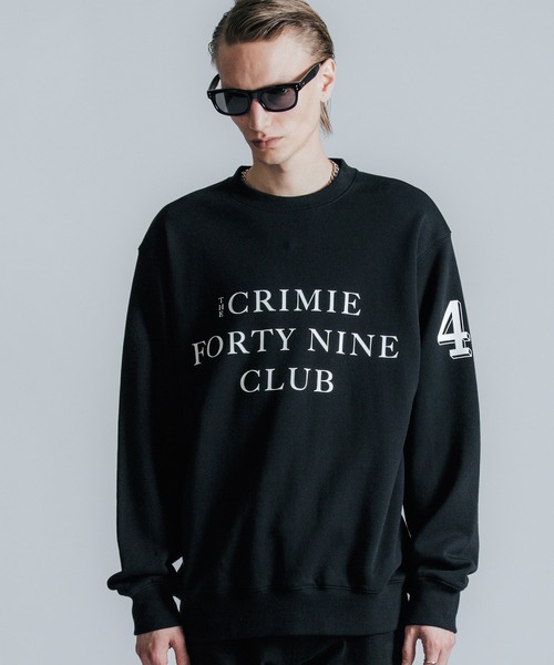CRIMIE（クライミー） トレーナー スウェット THE CRIMIE 49 CLUB CREW 