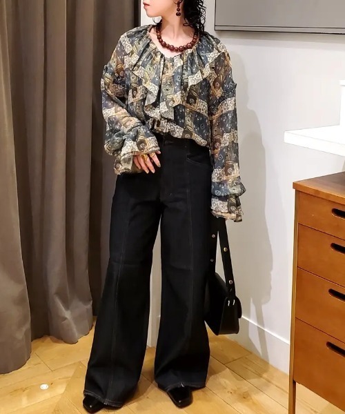 ROSE BUD（ローズバッド） ジーンズ デニム デニムパンツ WIDE DENIM