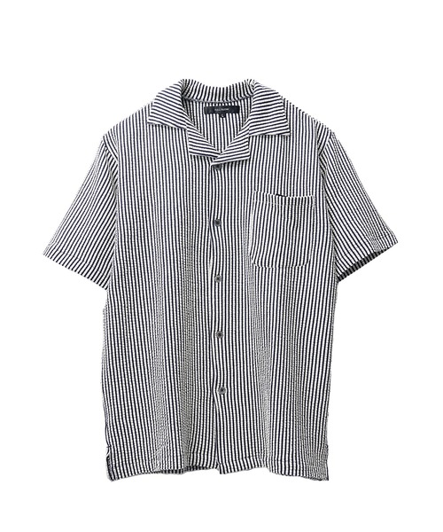 joker（ジョーカー） シャツ 半袖 カットサッカー半袖シャツ メンズ