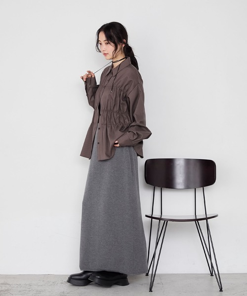 forksy.（フォルクシー） ロング スカート 夏 「forksy.」スウェット