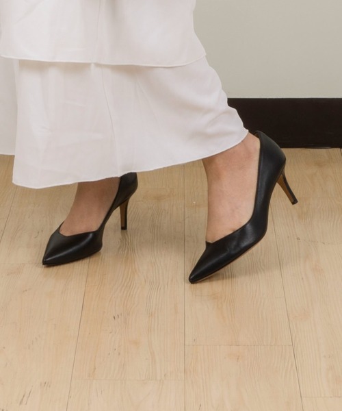 ファビオルスコーニ　パンプス　黒　サイズ37 FABIO RUSCONI（ファビオルスコーニ） パンプス 37 ブラック