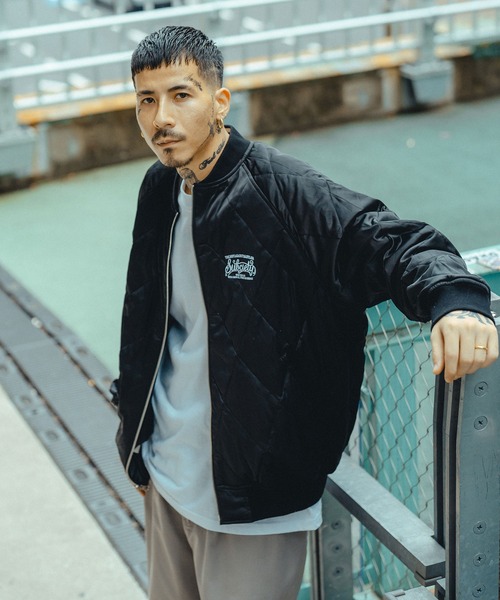 Subciety（サブサエティ） スカジャン LARGE ブラック メンズ
