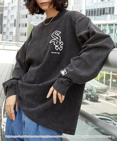 古着 MLB ニューヨーク・メッツ ベースボールシャツ 刺繍ロゴ XL ブラック MLB tシャツ MLB/メジャーリーグベースボール 別注 ワッペン刺繍