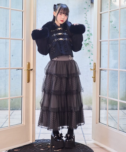 ROJITA（ロジータ） コート アウター ハートバックルショートコート