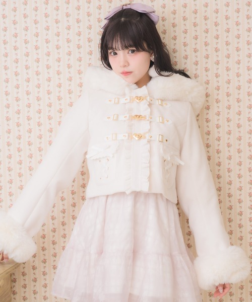 ROJITA（ロジータ） コート アウター ハートバックルショートコート