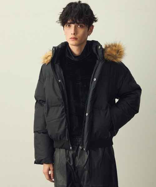 Shoowtime（ショウタイム） ダウンジャケット ダウン Eco Fur Hooded 