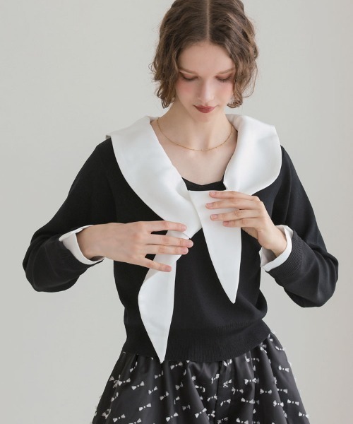 DONOBAN（ドノバン） ニット セーター セーラーカラーニット