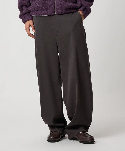 H BEAUTY&YOUTH UNITED ARROWS パンツ 「H」TW ダブルクロス カーブ