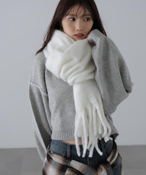 FREE'S MART（フリーズマート） ストール マフラー 大判無地ストール