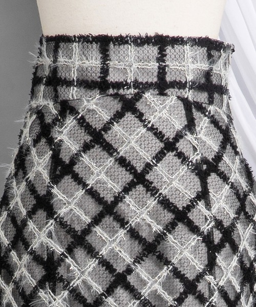 DearMyLoveRose（ディアマイラブローズ） スカート ラメツイード