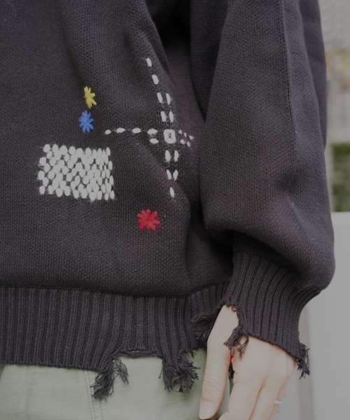 BEAVER（ビーバー） セーター ニット B omnivore/ビーオムニボー HAND